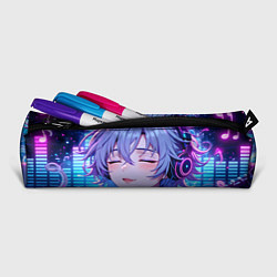 Пенал для ручек Влюбленный в музыку, цвет: 3D-принт — фото 2