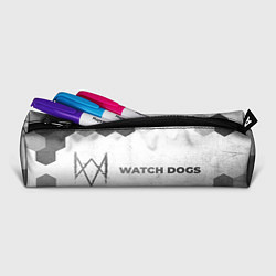 Пенал для ручек Watch Dogs - white gradient по-горизонтали, цвет: 3D-принт — фото 2