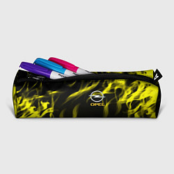 Пенал для ручек Opel огненный стиль, цвет: 3D-принт — фото 2