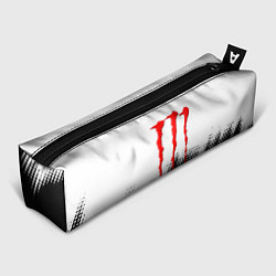 Пенал Monster energy чёрно белые краски