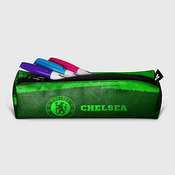Пенал для ручек Chelsea - green gradient по-горизонтали, цвет: 3D-принт — фото 2