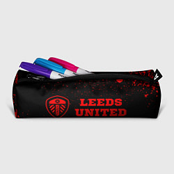 Пенал для ручек Leeds United - red gradient по-горизонтали, цвет: 3D-принт — фото 2