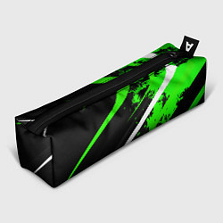 Пенал Color black and green