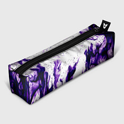 Пенал для ручек Фиолетовый огонь текстура, цвет: 3D-принт