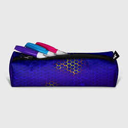 Пенал для ручек Неоновые соты броня, цвет: 3D-принт — фото 2