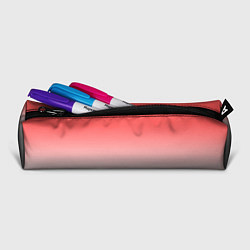 Пенал для ручек Бледный красно-серый градиент, цвет: 3D-принт — фото 2