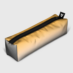 Пенал Бледный жёлто-серый градиент