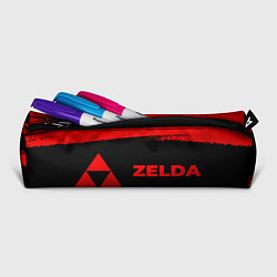 Пенал для ручек Zelda - red gradient по-горизонтали, цвет: 3D-принт — фото 2