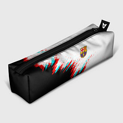 Пенал для ручек Barcelona глитч краски, цвет: 3D-принт