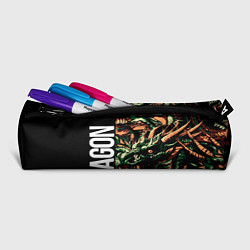 Пенал для ручек Татуировка дракона ирезуми, цвет: 3D-принт — фото 2