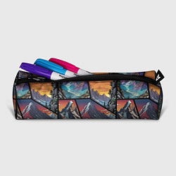 Пенал для ручек Горы в стиле фэнтези, цвет: 3D-принт — фото 2