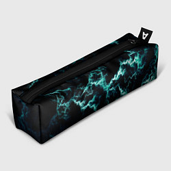 Пенал для ручек Lightning light blue glow, цвет: 3D-принт
