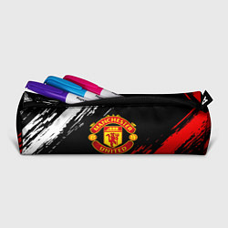Пенал для ручек Манчестер юнайтед краски текстура, цвет: 3D-принт — фото 2