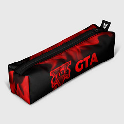 Пенал для ручек GTA - red gradient по-горизонтали, цвет: 3D-принт