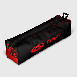 Пенал для ручек Chery - red gradient по-горизонтали, цвет: 3D-принт