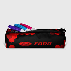 Пенал для ручек Ford - red gradient по-горизонтали, цвет: 3D-принт — фото 2