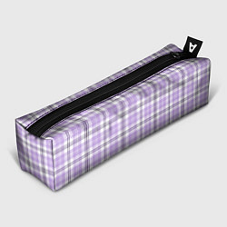 Пенал для ручек Checkered light purple, цвет: 3D-принт
