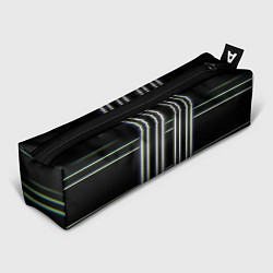 Пенал для ручек Neon yellow blue white, цвет: 3D-принт