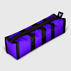 Пенал Color purple black stripes