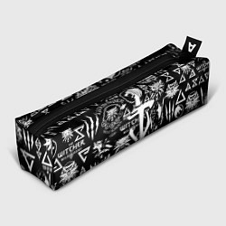 Пенал для ручек Doom логотипы ведьмак, цвет: 3D-принт
