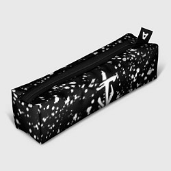 Пенал для ручек Doom белые краски текстура, цвет: 3D-принт