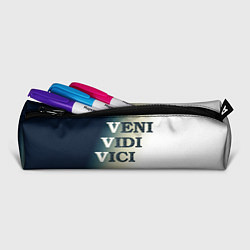 Пенал для ручек Крылатя фраза vvv - градиент, цвет: 3D-принт — фото 2