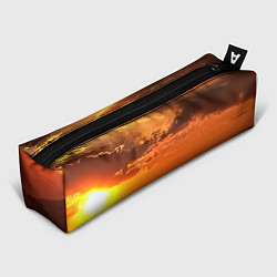 Пенал для ручек Закат на перевале актопрак, цвет: 3D-принт