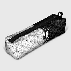 Пенал для ручек Borussia geometry black steel, цвет: 3D-принт