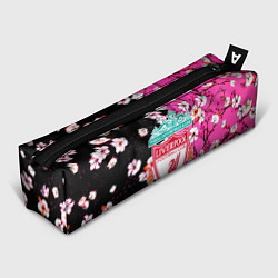 Пенал для ручек Liverpool весенние цветы, цвет: 3D-принт