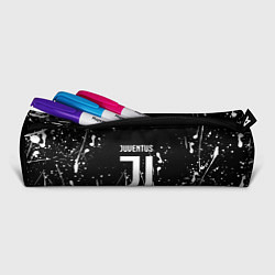 Пенал для ручек Juventus брызги красок текстура, цвет: 3D-принт — фото 2