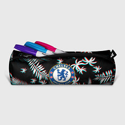 Пенал для ручек Chelsea тропики глитч текстура, цвет: 3D-принт — фото 2