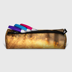 Пенал для ручек Золотые лучи солнца на рассвете, цвет: 3D-принт — фото 2