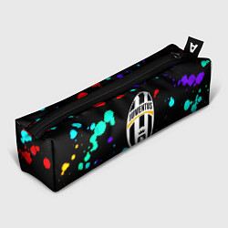 Пенал Ювентус брызги красок неон