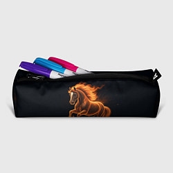 Пенал для ручек Китайский огненный жеребец, цвет: 3D-принт — фото 2