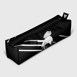 Пенал Реал Мадрид полосы текстура линии