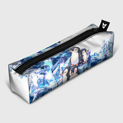 Пенал для ручек Пингвины и лёд, цвет: 3D-принт