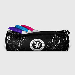 Пенал для ручек Челси белые краски всплеск, цвет: 3D-принт — фото 2