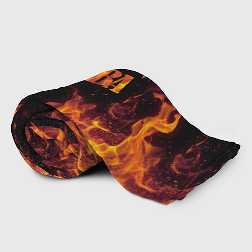 Плед Вова - кулон на цепи в огне / 3D-Велсофт – фото 2