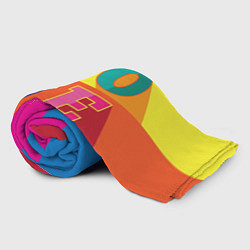 Плед флисовый Love three-dimensional letters, цвет: 3D-велсофт — фото 2