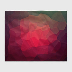 Плед флисовый Edge abstract, цвет: 3D-велсофт
