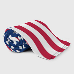 Плед флисовый USA Flag, цвет: 3D-велсофт — фото 2