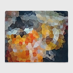 Плед флисовый Мозаика в блеске, цвет: 3D-велсофт