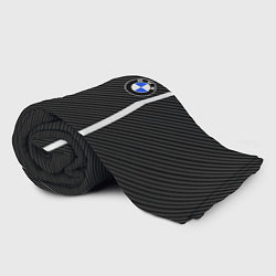 Плед флисовый BMW CARBON БМВ КАРБОН, цвет: 3D-велсофт — фото 2