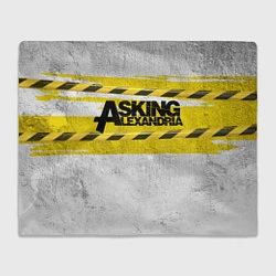 Плед флисовый Asking Alexandria: Danger, цвет: 3D-велсофт