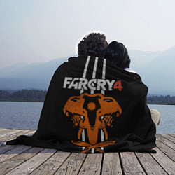 Плед флисовый Far Cry 4: Orange Elephant, цвет: 3D-велсофт — фото 2