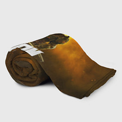 Плед флисовый DOOM: Soldier, цвет: 3D-велсофт — фото 2