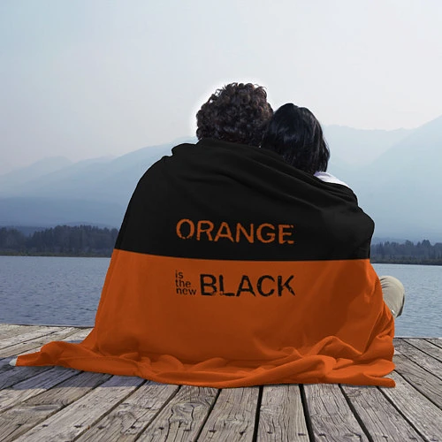 Плед Orange Is the New Black / 3D-Велсофт – фото 2