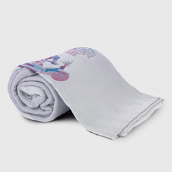 Плед флисовый Ready Player One: Delorean, цвет: 3D-велсофт — фото 2