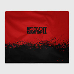Плед флисовый Red Dead Redemption II, цвет: 3D-велсофт