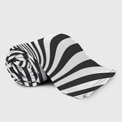 Плед флисовый Стерео-зебра, цвет: 3D-велсофт — фото 2